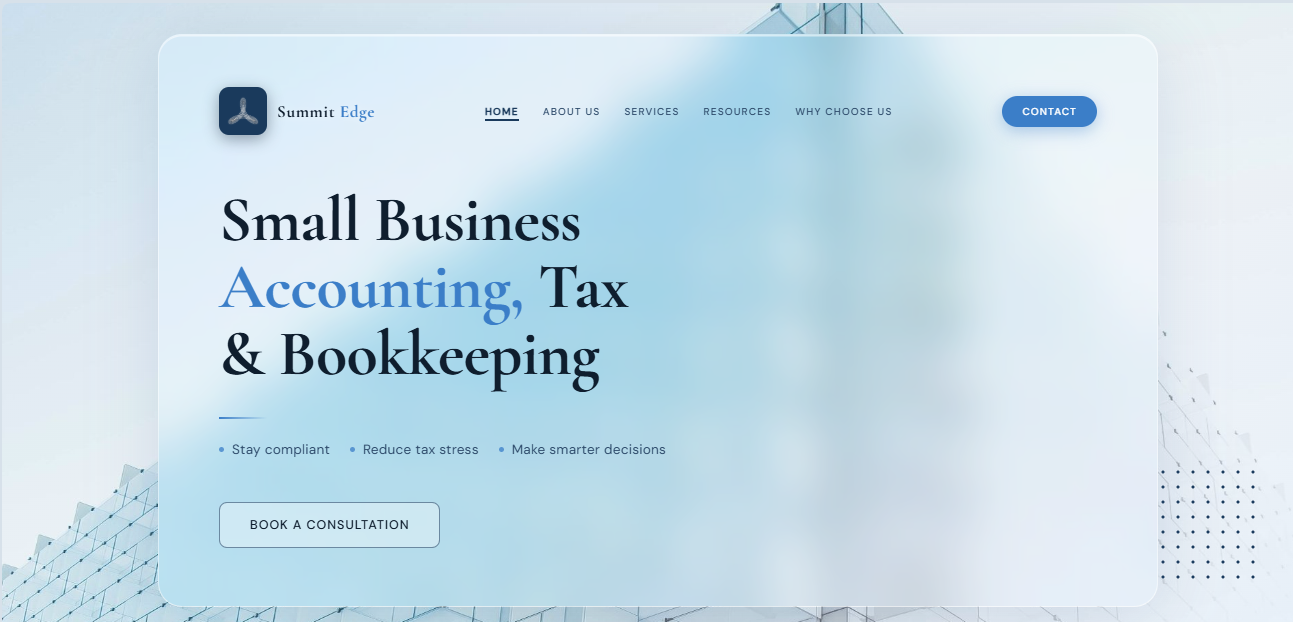 Summit Edge Website Preview